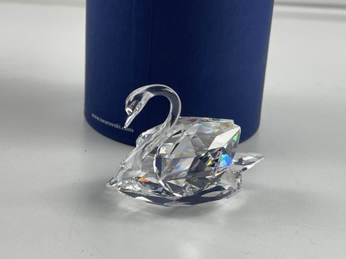 Swarovski figur 010006 - swarovski, schwan