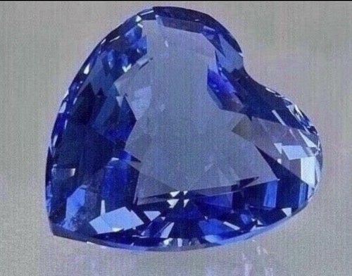 Swarovski kristall herz blau - herz,