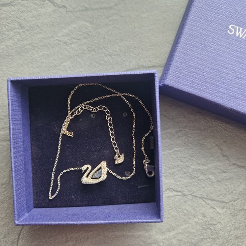 Swarovski schwan halskette - swarovski,