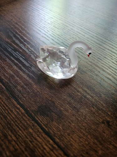 Schwan swarovski figur 80er - swarovski,