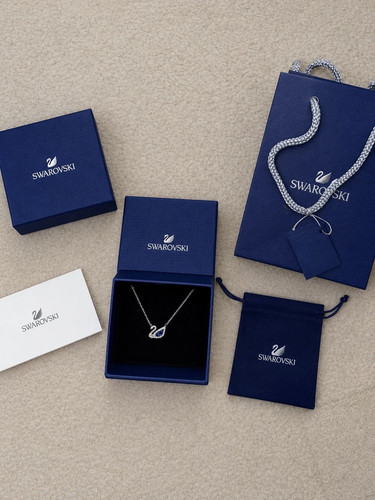 Swarovski halskette schwan - /,