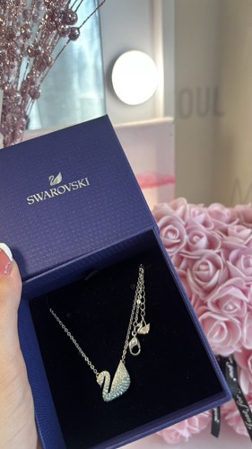 Swarovski schwan halskette - swarovski,