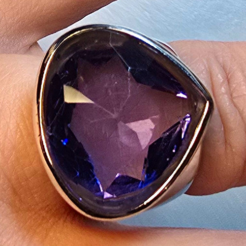 Swarovski statement ring - ring, –